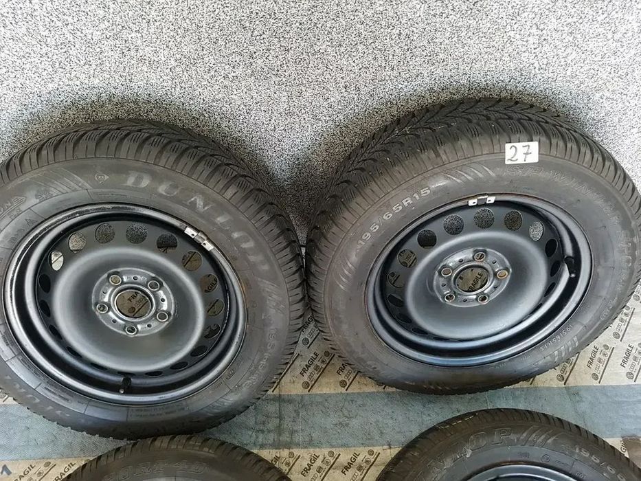 koła zimowe kołpaki 195/65r15 vw touran caddy jetta skoda octavia audi