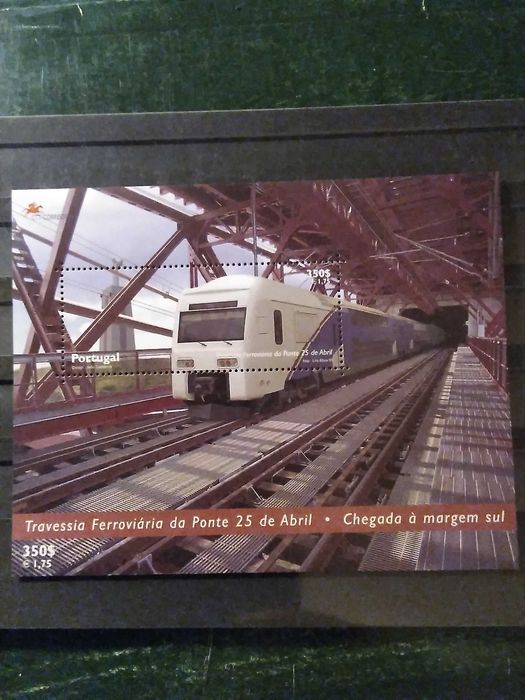 1999 Bloco Travessia Ferroviária Da Ponte 25 De Abrir MNH **