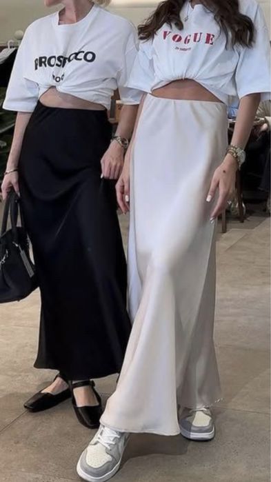 Атласні спідниці.Нові! від 40  до 58 розміру