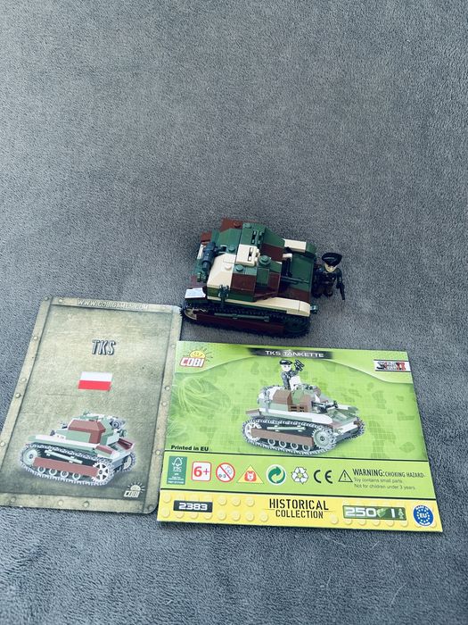Klocki Cobi 2383 czołg TKS Tankette cobiJ22