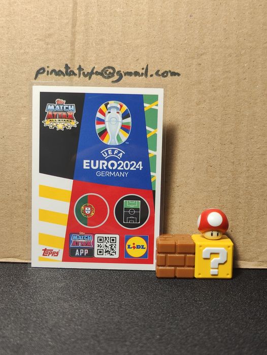 Carta Topps Gonçalo Ramos – Euro 2024 (Seleção de Portugal)
