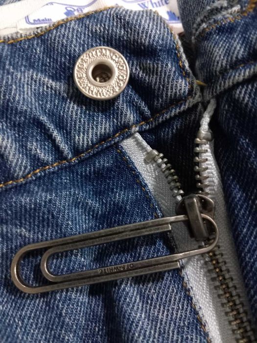 Spodenki jeans Off White rozmiar L