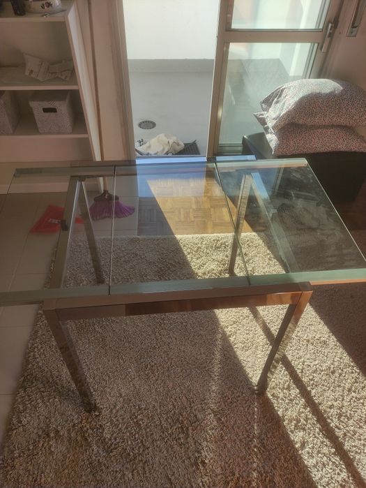 Mesa vidro glivarp Ikea