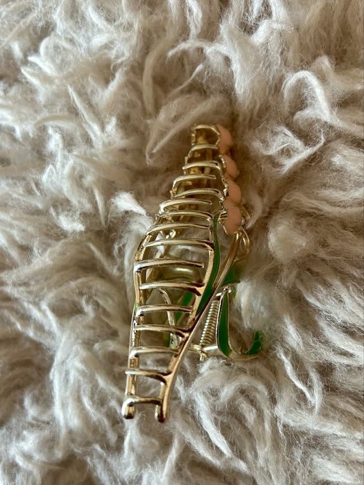 Краб крабік заколка зажим для волосся квіти конвалія