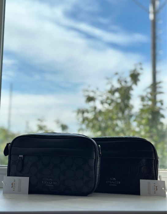 Чоловіча сумка Coach, Мужская сумка Coach, Коуч