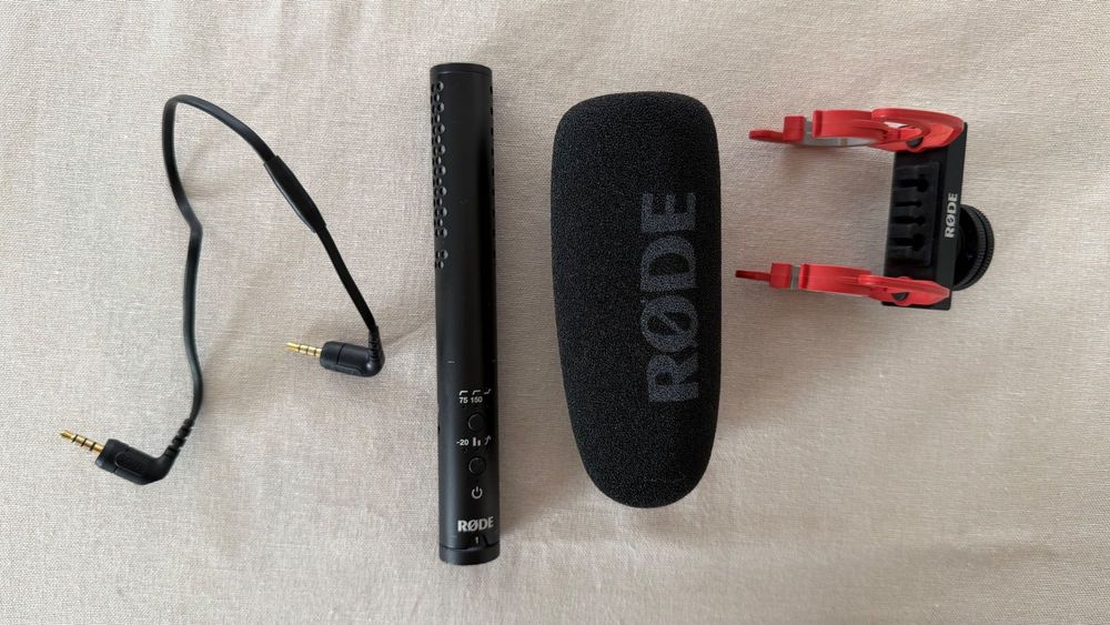 RØDE VideoMic NTG - Microfone Profissional (Câmara e USB)