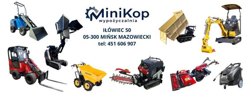 Mini ładowarka ładowarka przegubowa Wypożyczalnia