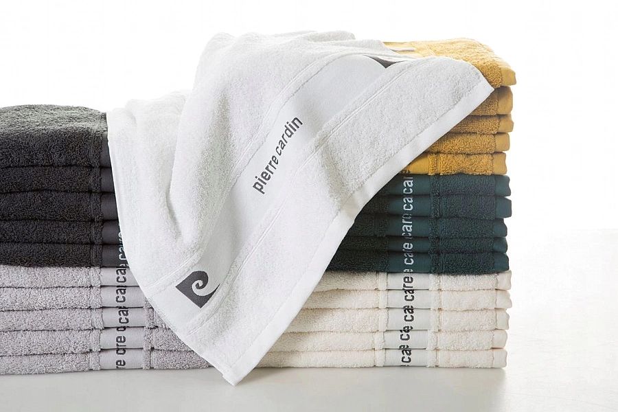 Ręcznik Kąpielowy 50x100 Bawełniany Frotte Pierre Cardin Nel Turkusowy