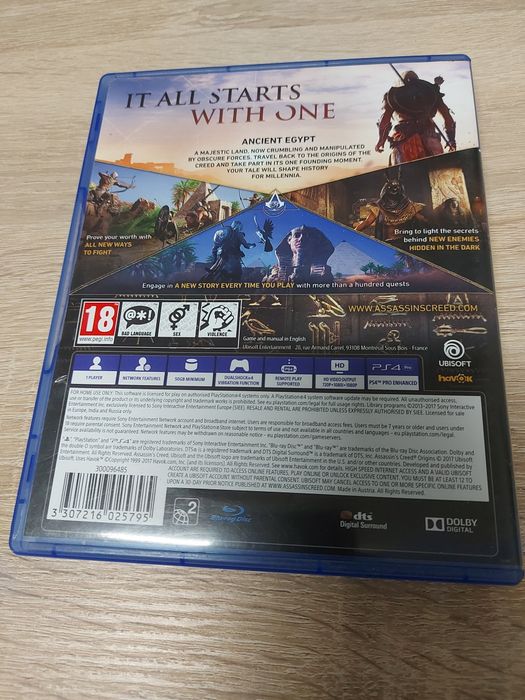 Assassin's creed Origins ps4