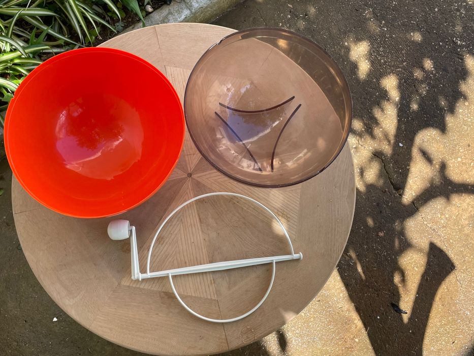 Vintage 70's salad bowler / spinner de salada