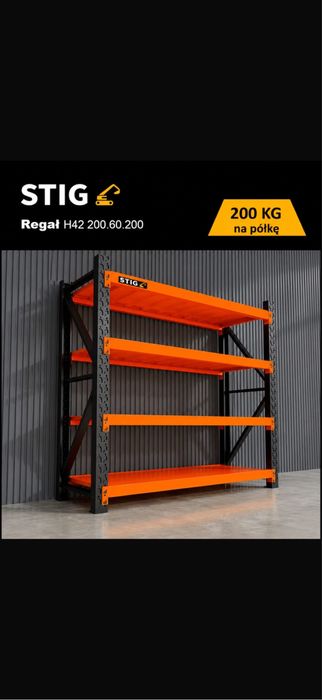 Regaly magazynowe