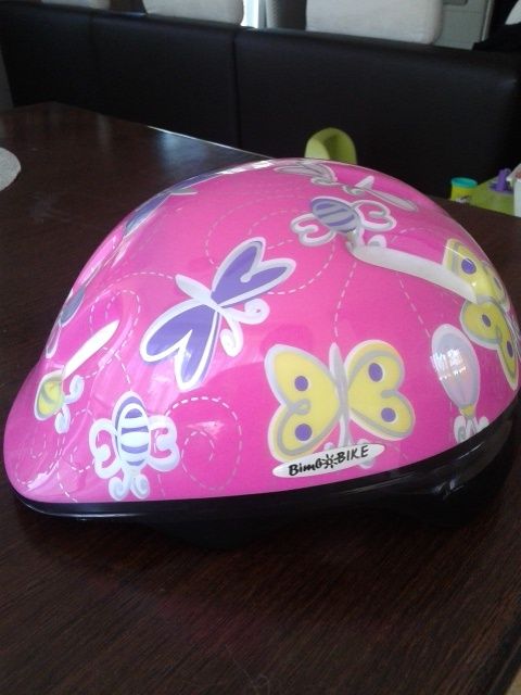 Kask rowerowy dla dziewczynki
