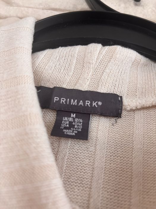 Golf Damski w prążek z wiskozą