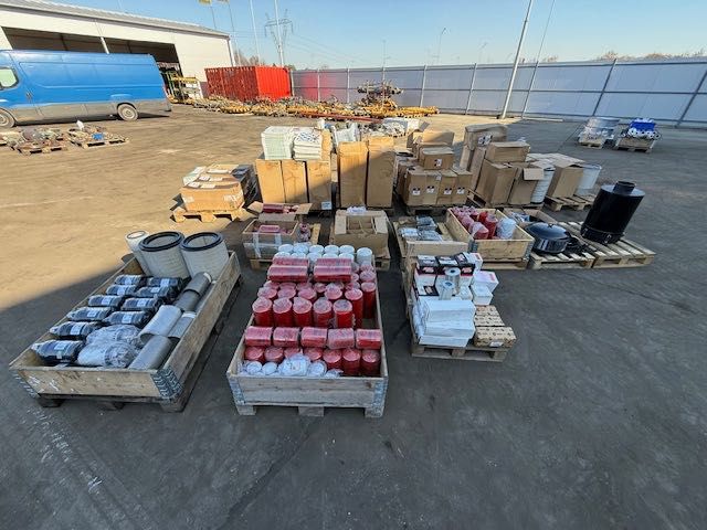 filtry cummins cat volvo nowe komplet 500 szt