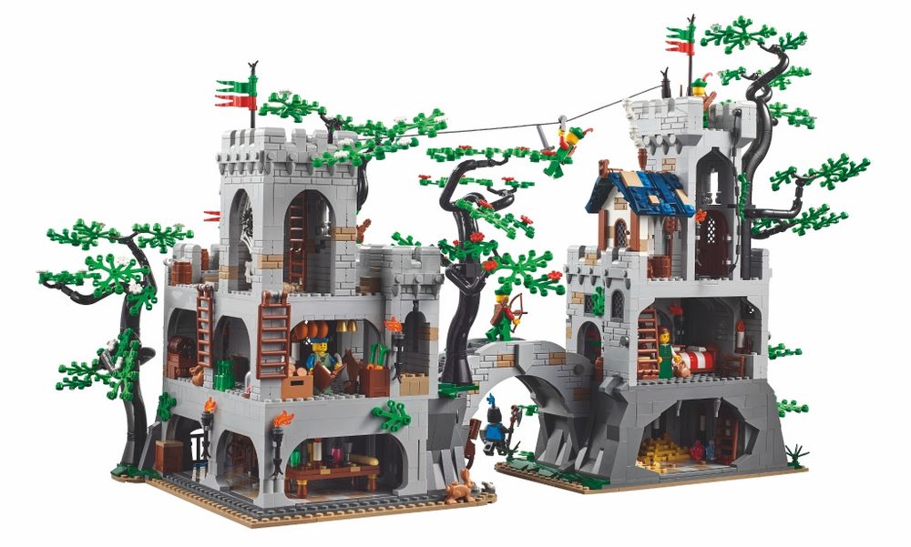 LEGO® BrickLink Designer Program – Leśna Forteca  910043