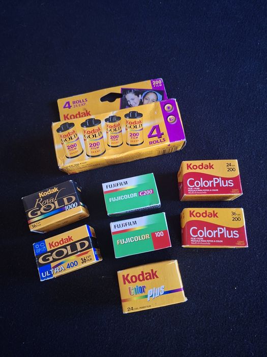 Lote de 11 Rolos 35mm.