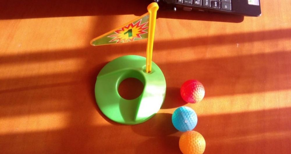 Lote de artigos Mini Golf Criança