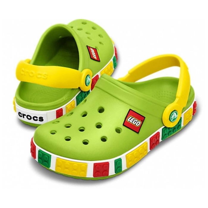 Детские кроксы Лего CROCS KIDS LEGO цвета и размеры в наличии
