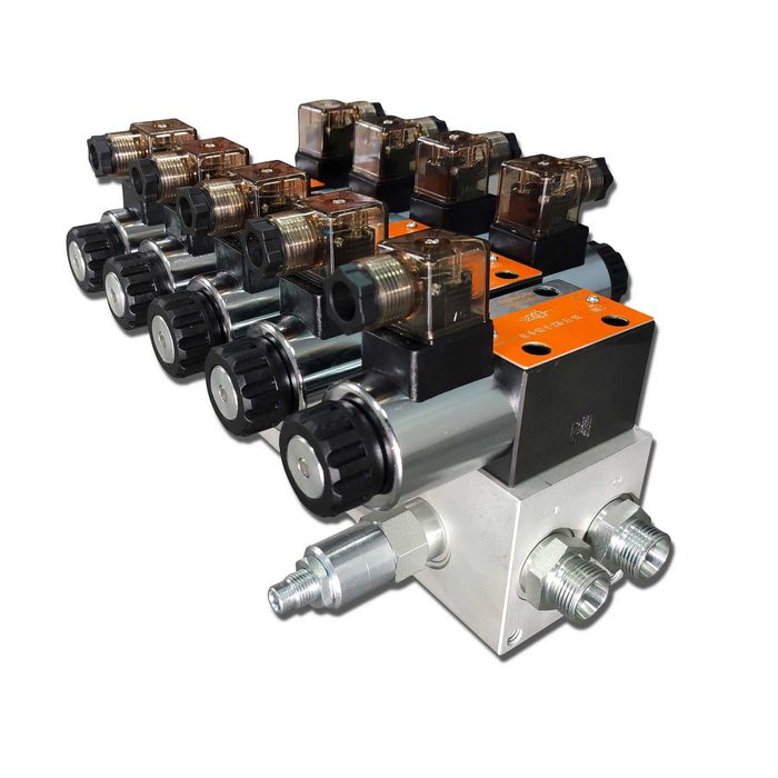 Rozdzielacz Hydrauliczny CETOP 4 SEKCYJNY 60L 230V [7911]