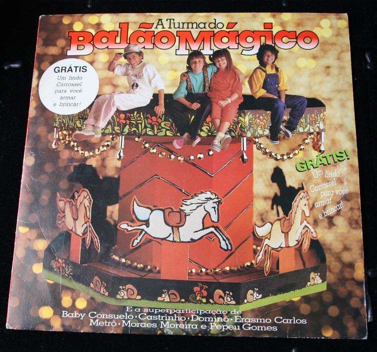 Vinil LP música infantil: A Turma do Balão Mágico