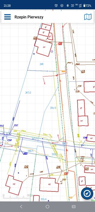 Działka Rzepin 1167m ²