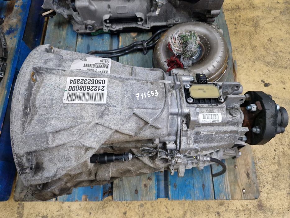 Caixa de 6 velocidades manual 711653 MERCEDES W204 220 CDI 651