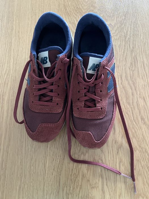 Sapatilhas New Balance Bordeaux/Azul - Tamanho 35 (Bom Estado)