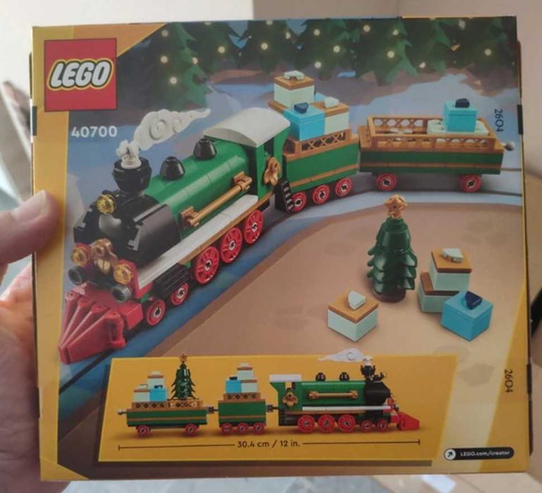 LEGO 40700 Comboio de Natal 2024 Novidade e Exclusivo!