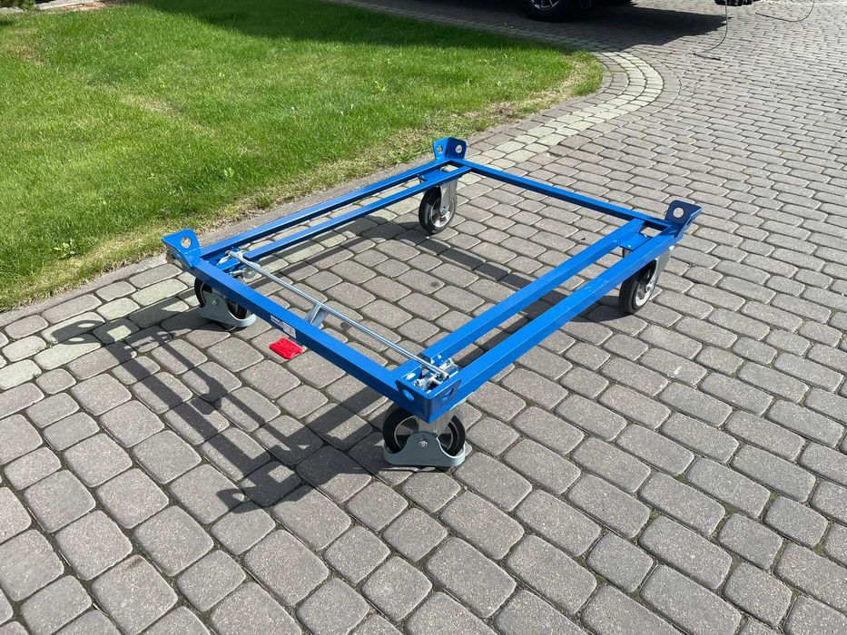 Wózek Platforma Podwozie palety, skrzyniopalety 120x100cm lub 120x80cm