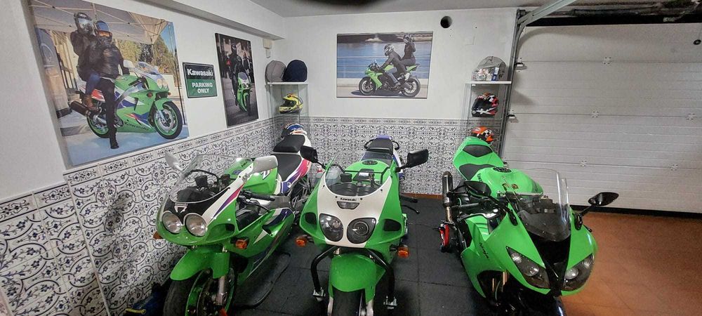 Kawasaki ZX-7R P1 – Restauro Integral Documentado 9.000 km reais