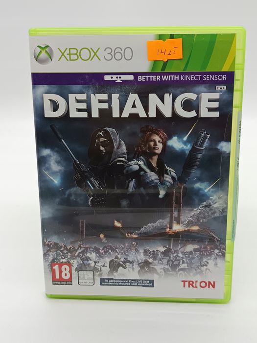 defiance xbox 360 pudełkowa