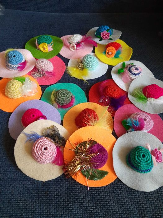 Kapelusz dla lalki Babie