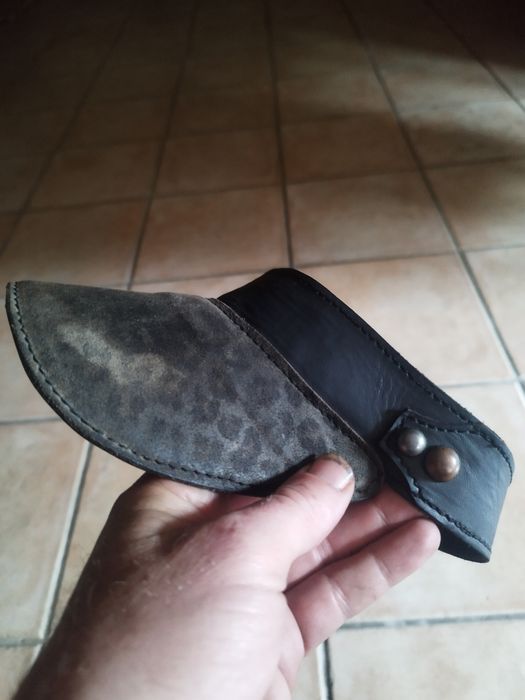 Pala em pele de couro