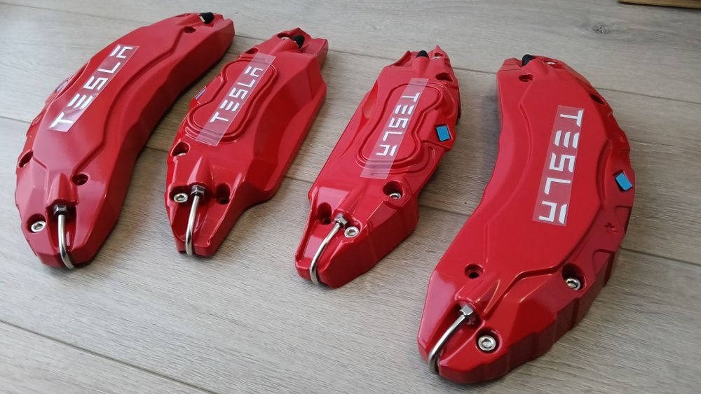 Алюмінієві накладки на супорта Tesla M3 MY 17-24