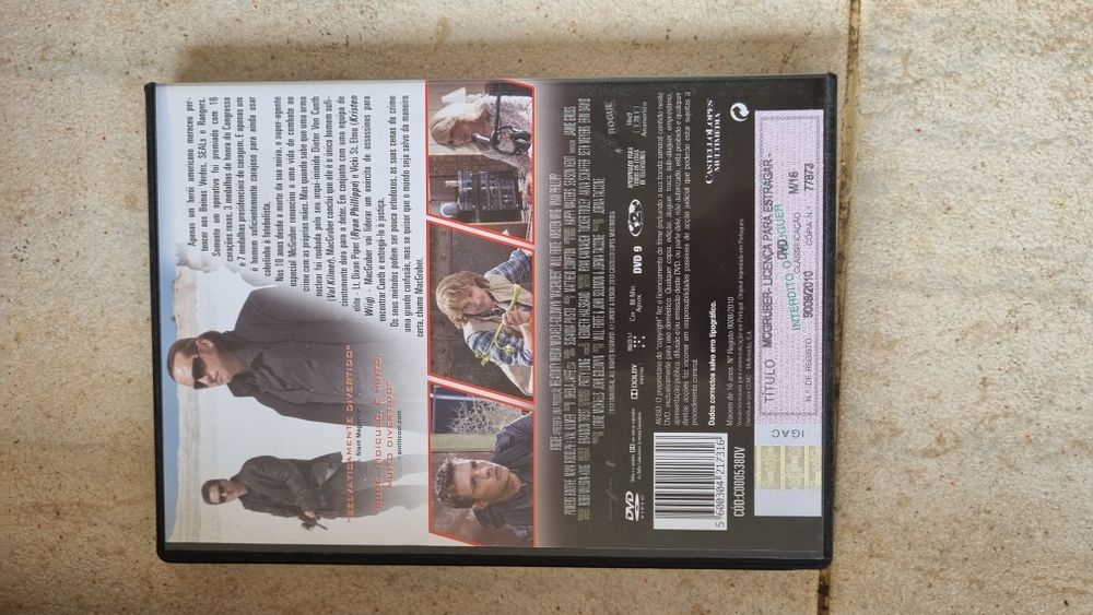 Dvd macgruber licença para estragar