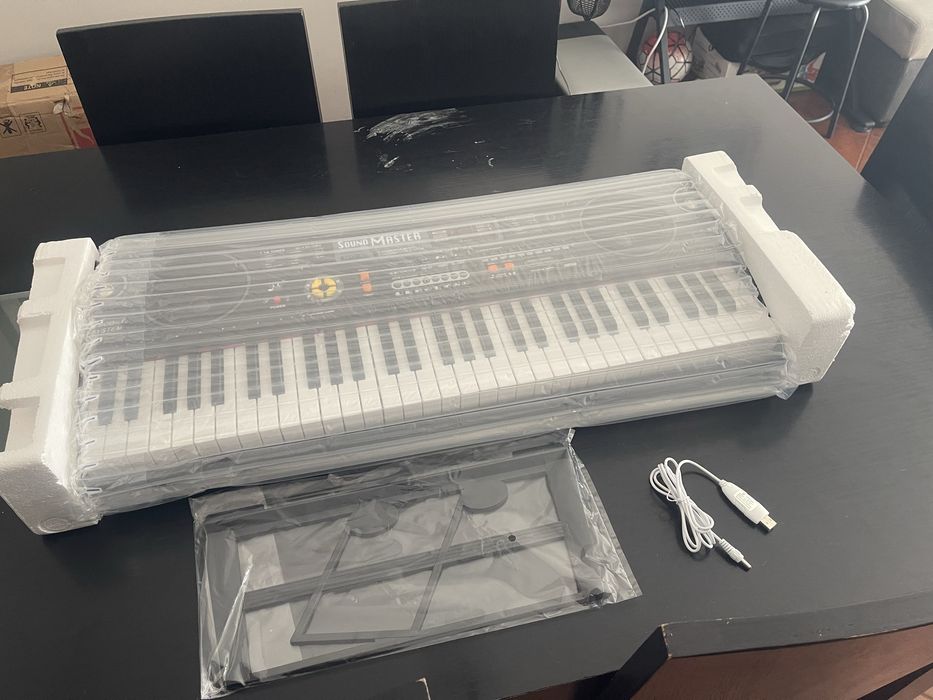 Teclado electrónico Sound Master MQ-6115 - NOVO /SELADO