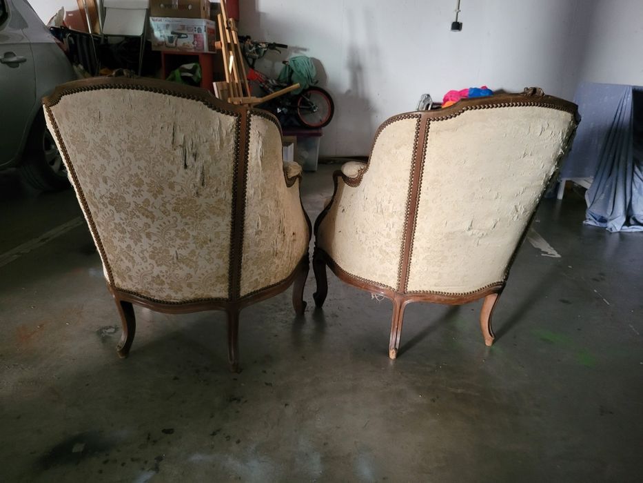 Poltronas boas para restauro