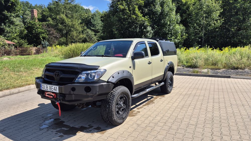 Toyota Hilux, wyprawowa, Fox, OceanCross, Dragon Winch