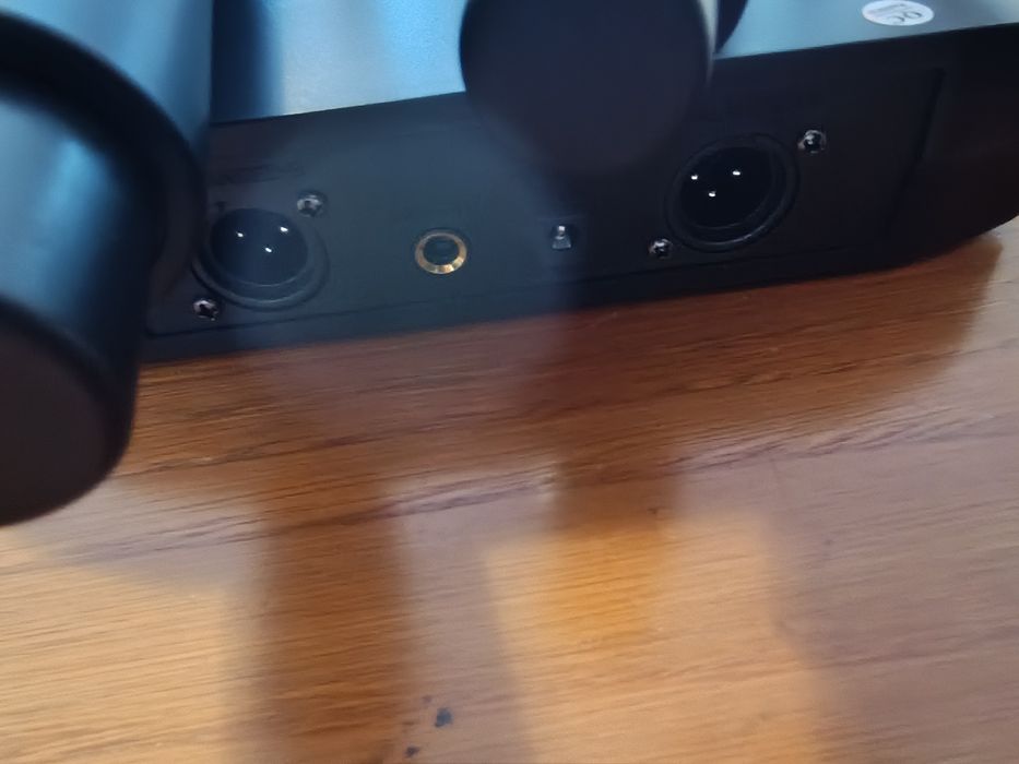 Microfones shure sem fio com receptor