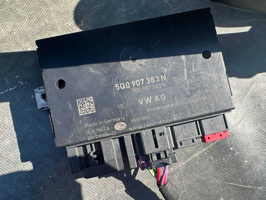 Електричний фаркоп, форкоп з блоком Tiguan 2 Allspace 2018-2021