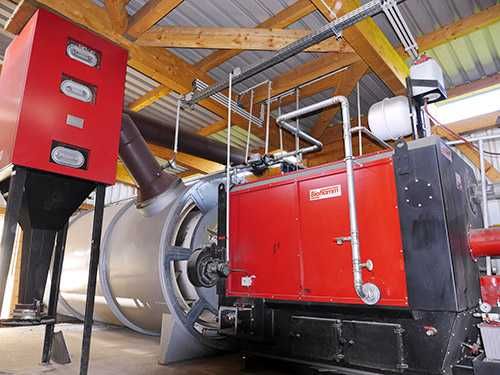 suszarnia do kukurydzy / zboża -kocioł piec PROCUCENT -ogrzewanie