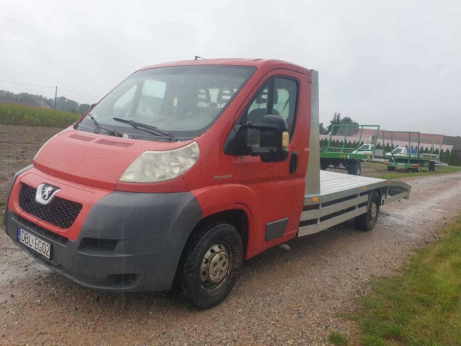 Laweta najazd autolaweta ducato