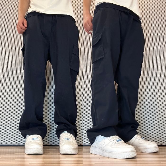 Spodenki Męskie Cargo Styl Skate Y2K Street Fit Tech Look