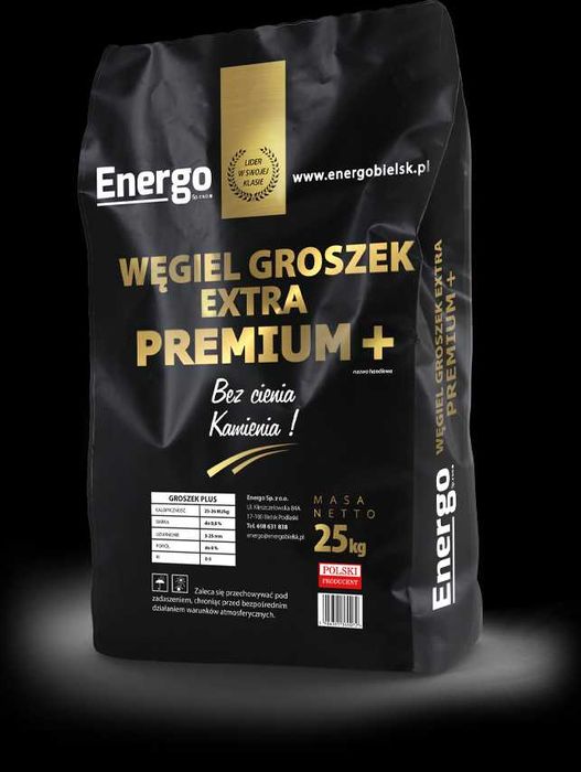 Groszek, Energo czarne worki
