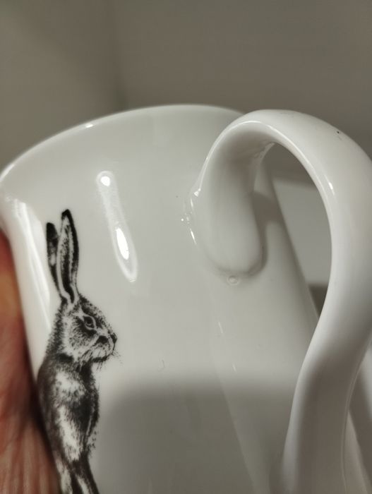 Kubek porcelanowy zajac Lane Farm China