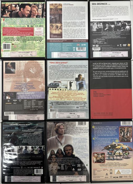 DVDs vários Lote 16