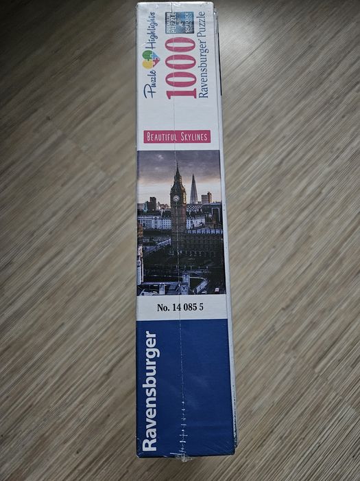 Nowe, zafoliowane puzzle 1000 elementów ravensburger Londyn prezent