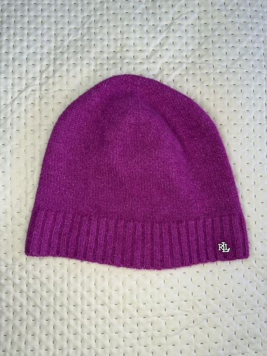 Czapka Lauren Ralph Lauren wool lambswool