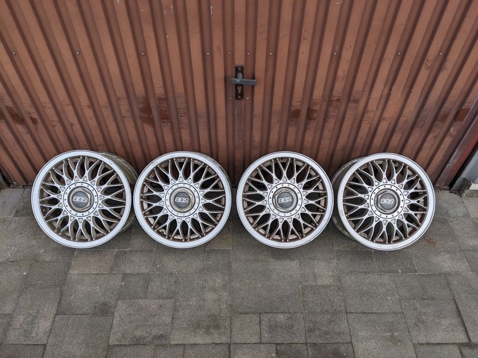 Alufelgi BBS 1H0 6,5x15 ET43 5x100 Golf Bora Audi Seat Vw Skoda Wysylk
