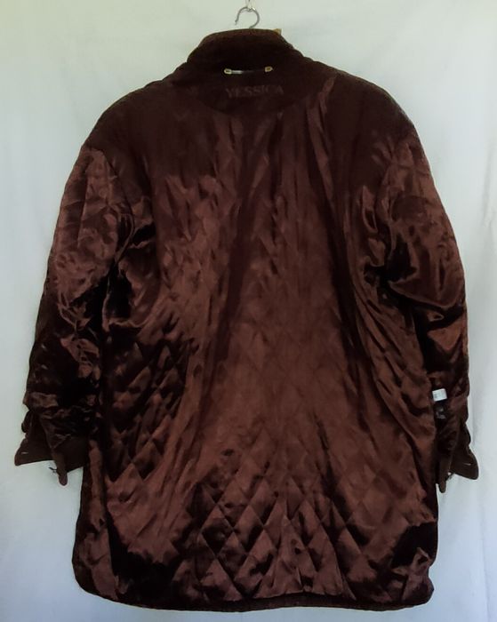 Casaco Comprido em Pele de Porco C&A